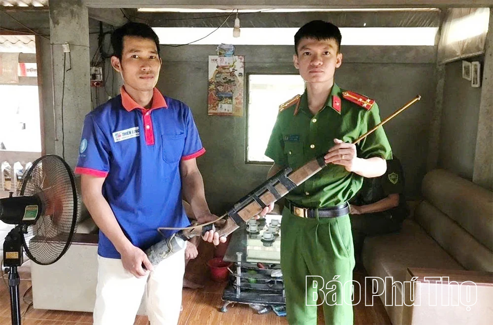 Tăng cường quản lý vũ khí, vật liệu nổ, công cụ hỗ trợ