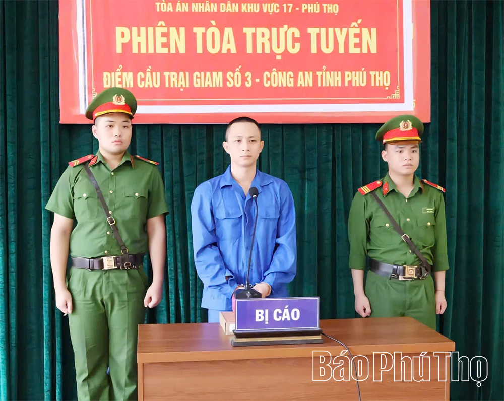 Hai phiên tòa trực tuyến đầu tiên tại Trại Tạm giam số 3 sau khi sáp nhập
