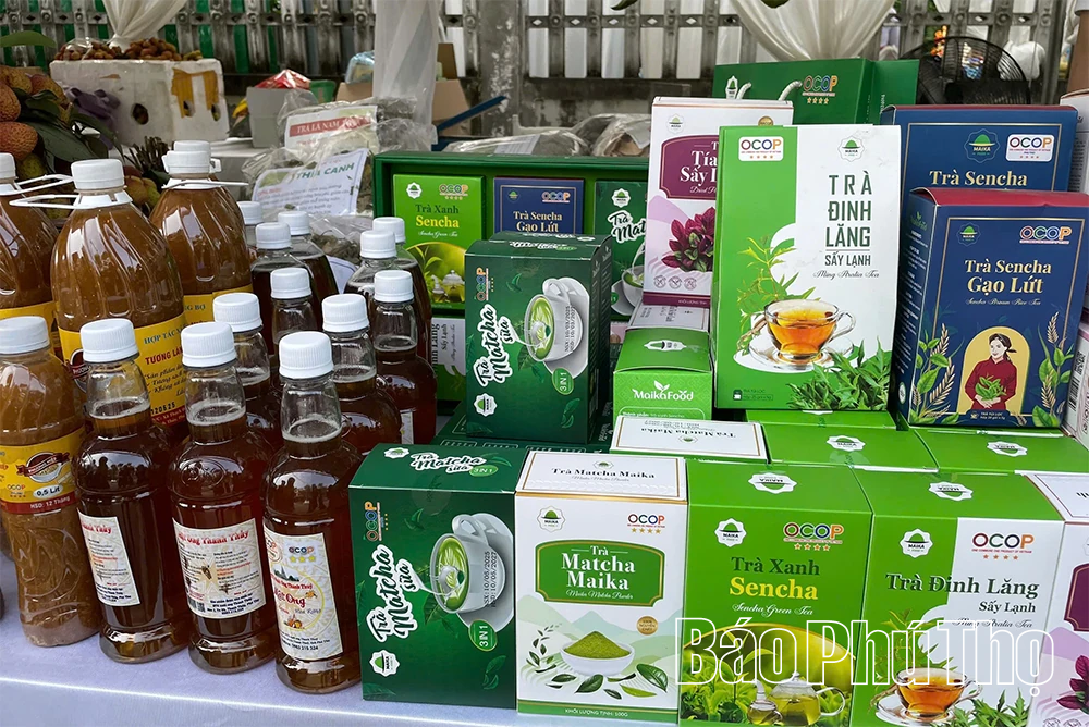 Phú Thọ có 593 sản phẩm, nhóm sản phẩm đạt OCOP 3 sao trở lên