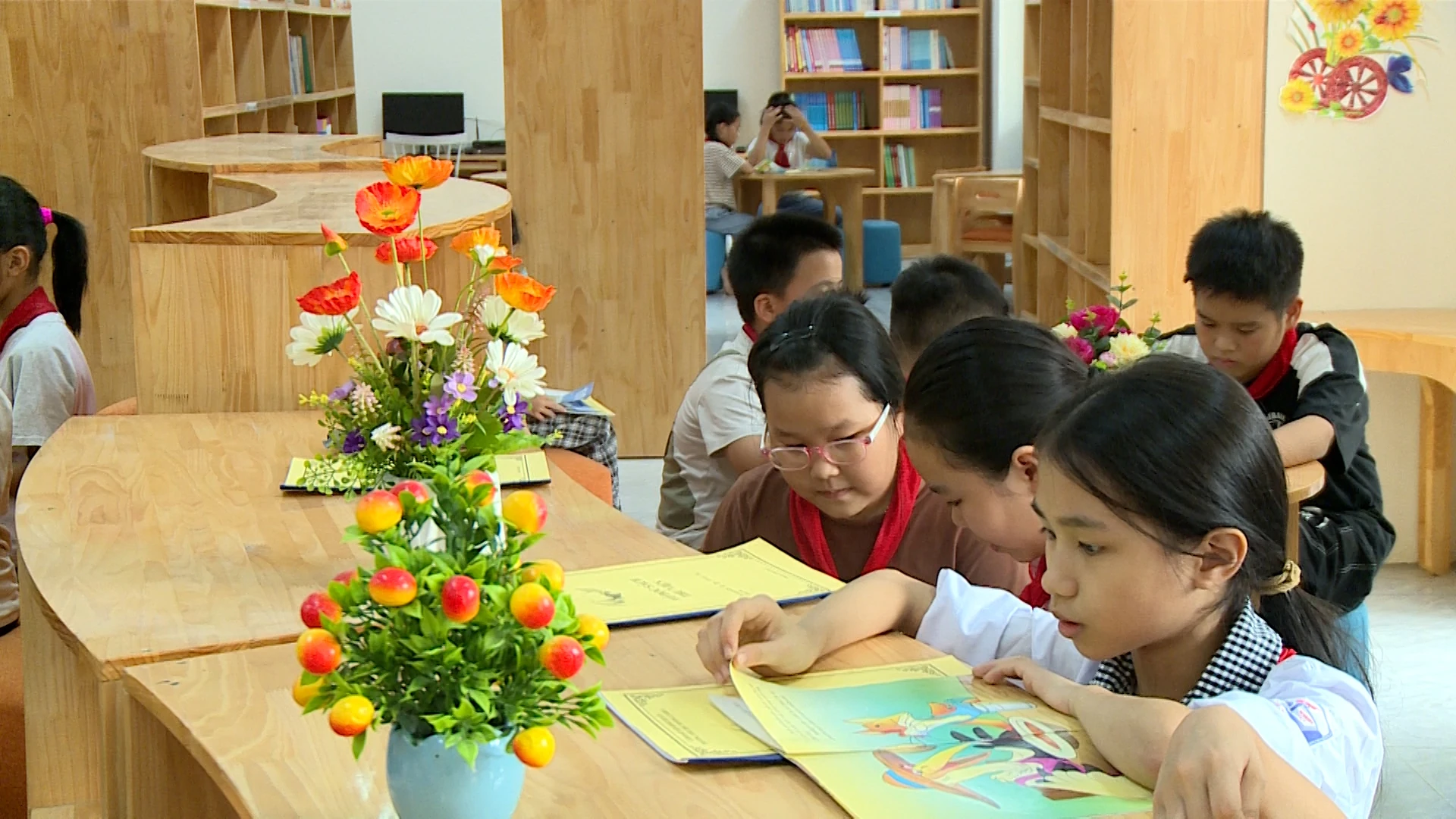 Kho tàng tri thức mở cửa: Khi trường học vun đắp văn hóa đọc