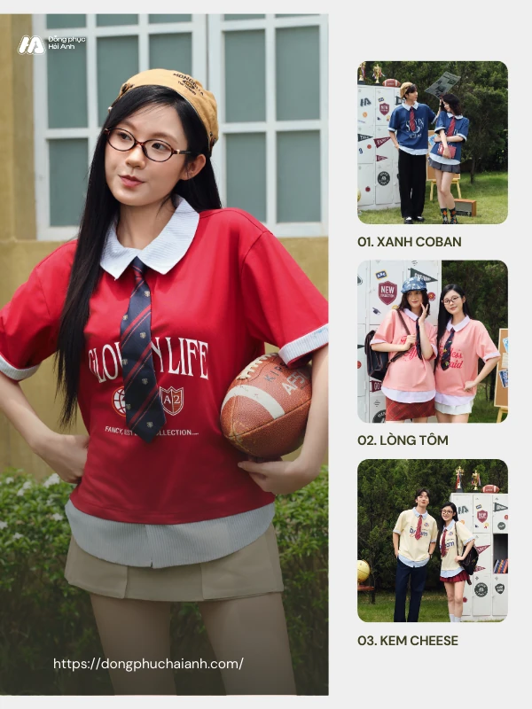 Áo lớp Hải Anh - BST Áo lớp Fancy