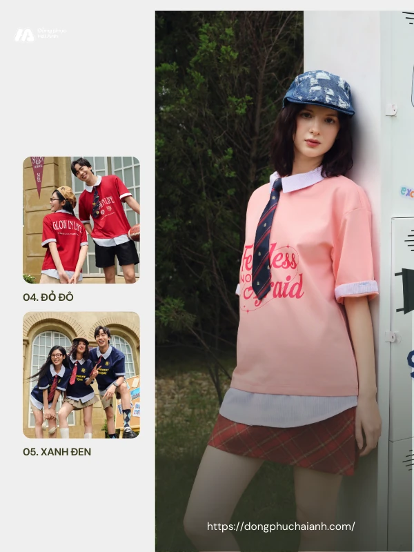 Áo lớp Hải Anh - BST Áo lớp Fancy