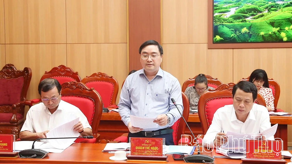 Ban Chỉ đạo Phòng, chống tham nhũng, lãng phí, tiêu cực tỉnh họp phiên thứ Nhất