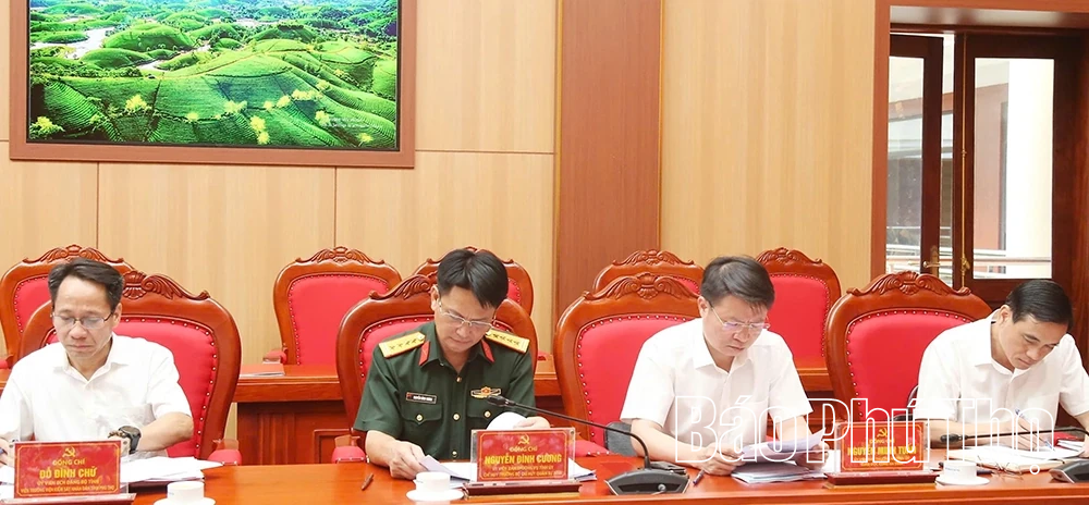 Ban Chỉ đạo Phòng, chống tham nhũng, lãng phí, tiêu cực tỉnh họp phiên thứ Nhất