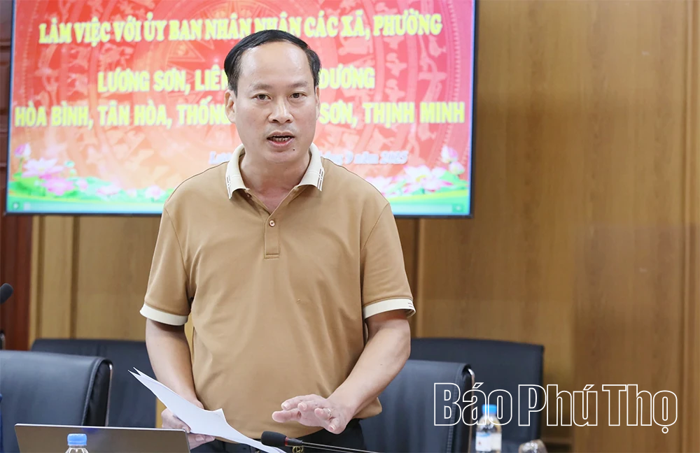 Sở Dân tộc và Tôn giáo kiểm tra triển khai các chương trình, dự án và công tác dân tộc, tôn giáo sau sáp nhập