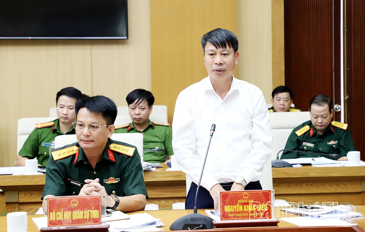 Ban Chỉ huy phòng thủ dân sự tỉnh triển khai nhiệm vụ các tháng cuối năm