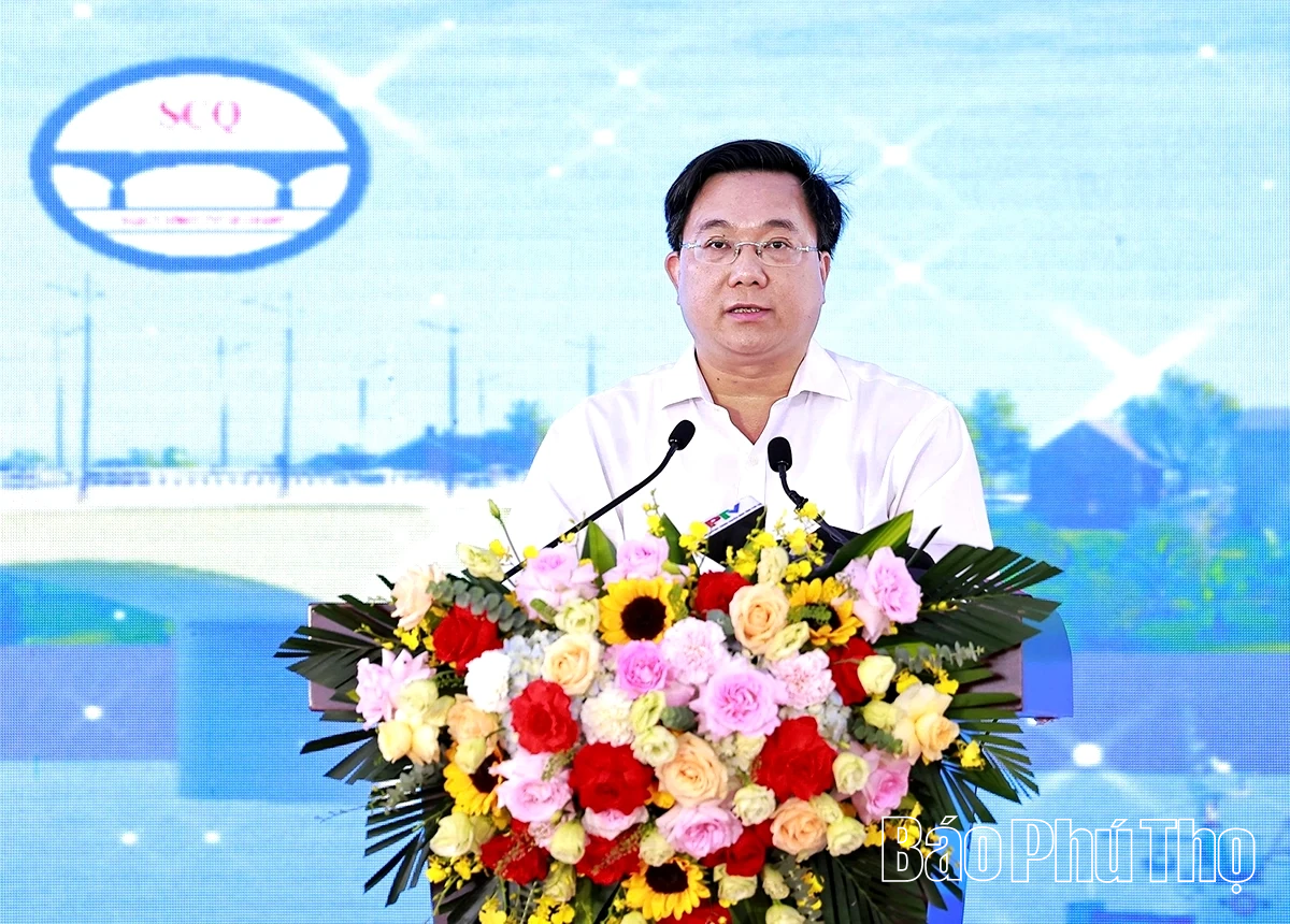 Khánh thành cầu Phong Châu, quốc lộ 32C, tỉnh Phú Thọ