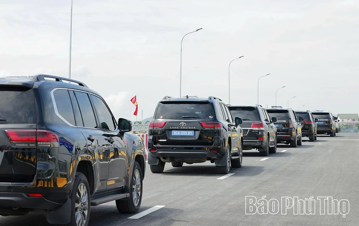 Khánh thành cầu Phong Châu, quốc lộ 32C, tỉnh Phú Thọ