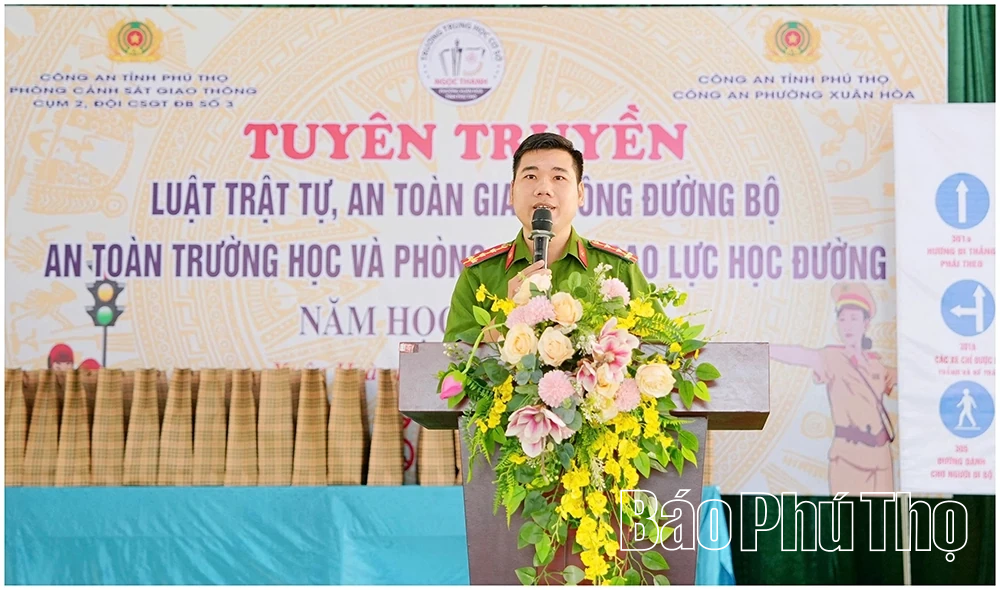 Xây dựng nếp sống văn hóa giao thông cho học sinh