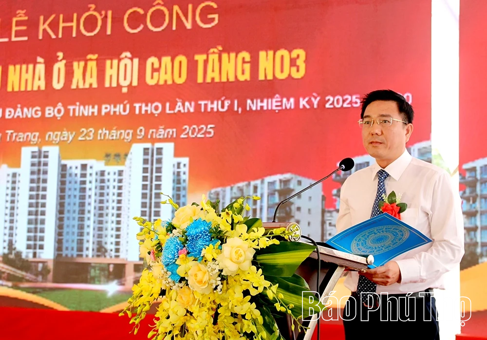 Khởi công Dự án Khu nhà ở xã hội cao tầng NO3