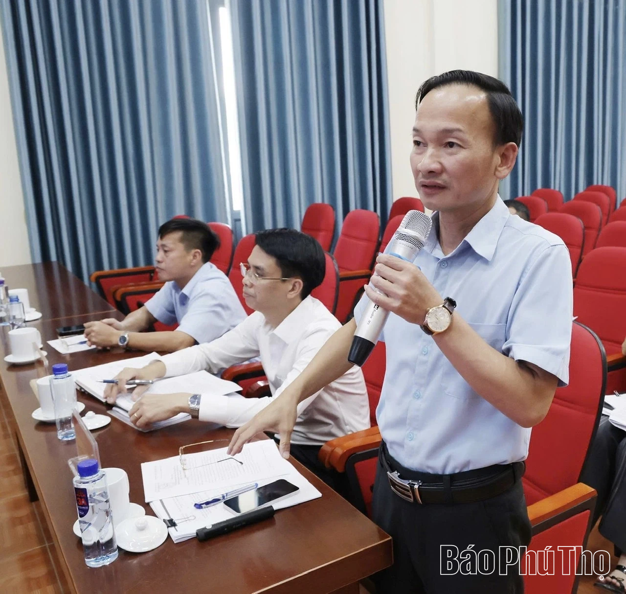 Đoàn Đại biểu Quốc hội tỉnh khảo sát tại xã Liên Hòa