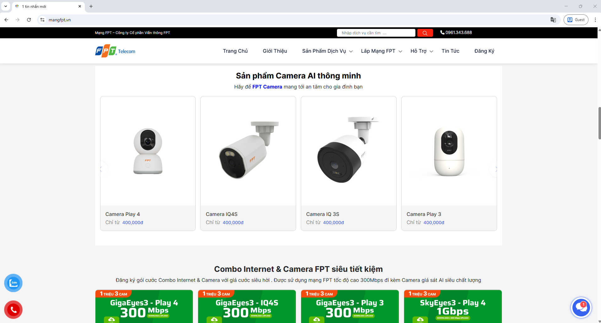 MangFPT.vn trang chính thức đăng ký dịch vụ FPT cho gia đình và doanh nghiệp