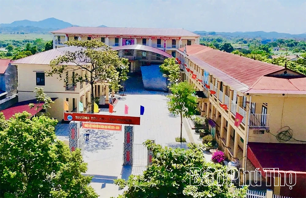 Năm học mới ở Trường Tiểu học Tân Phượng