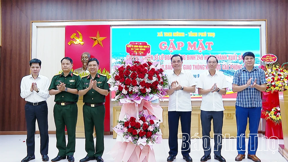 Gặp mặt cán bộ, chiến sĩ Lữ đoàn công binh 249