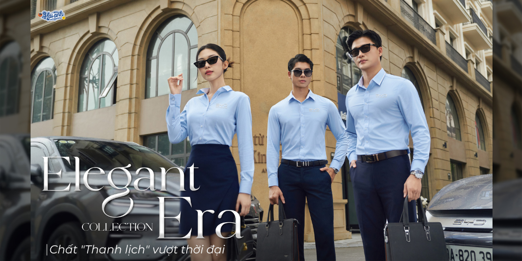 Hải Anh Uniform Ra Mắt BST Áo Sơ Mi Elegant Era Collection