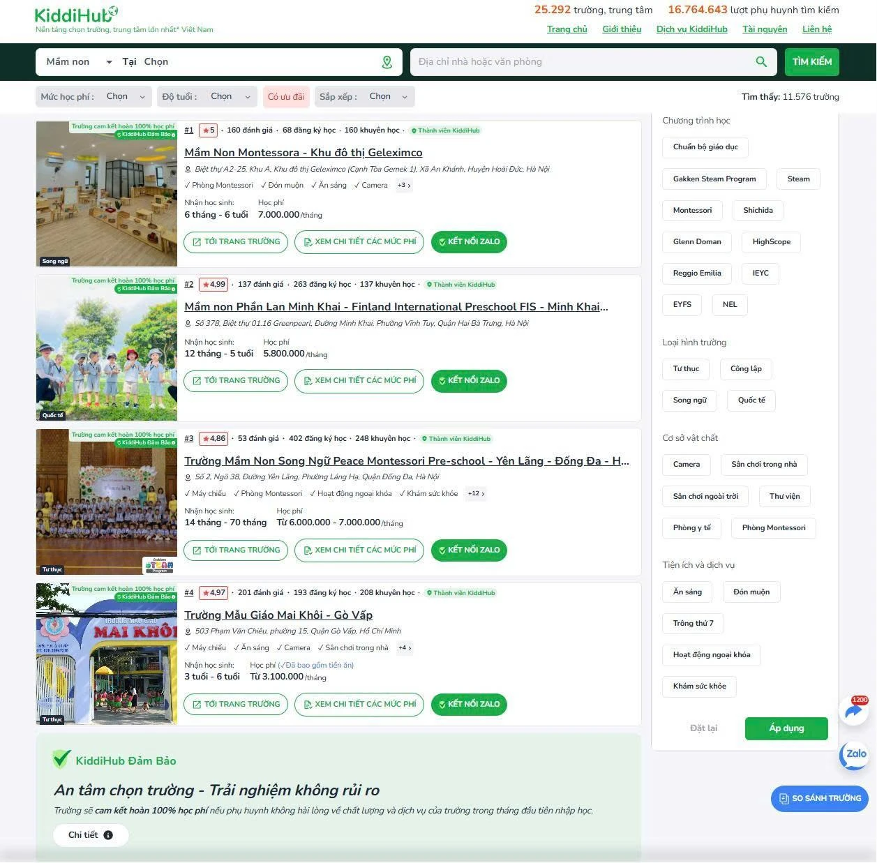 Học phí mầm non: Làm sao đóng an toàn, không lo mất tiền