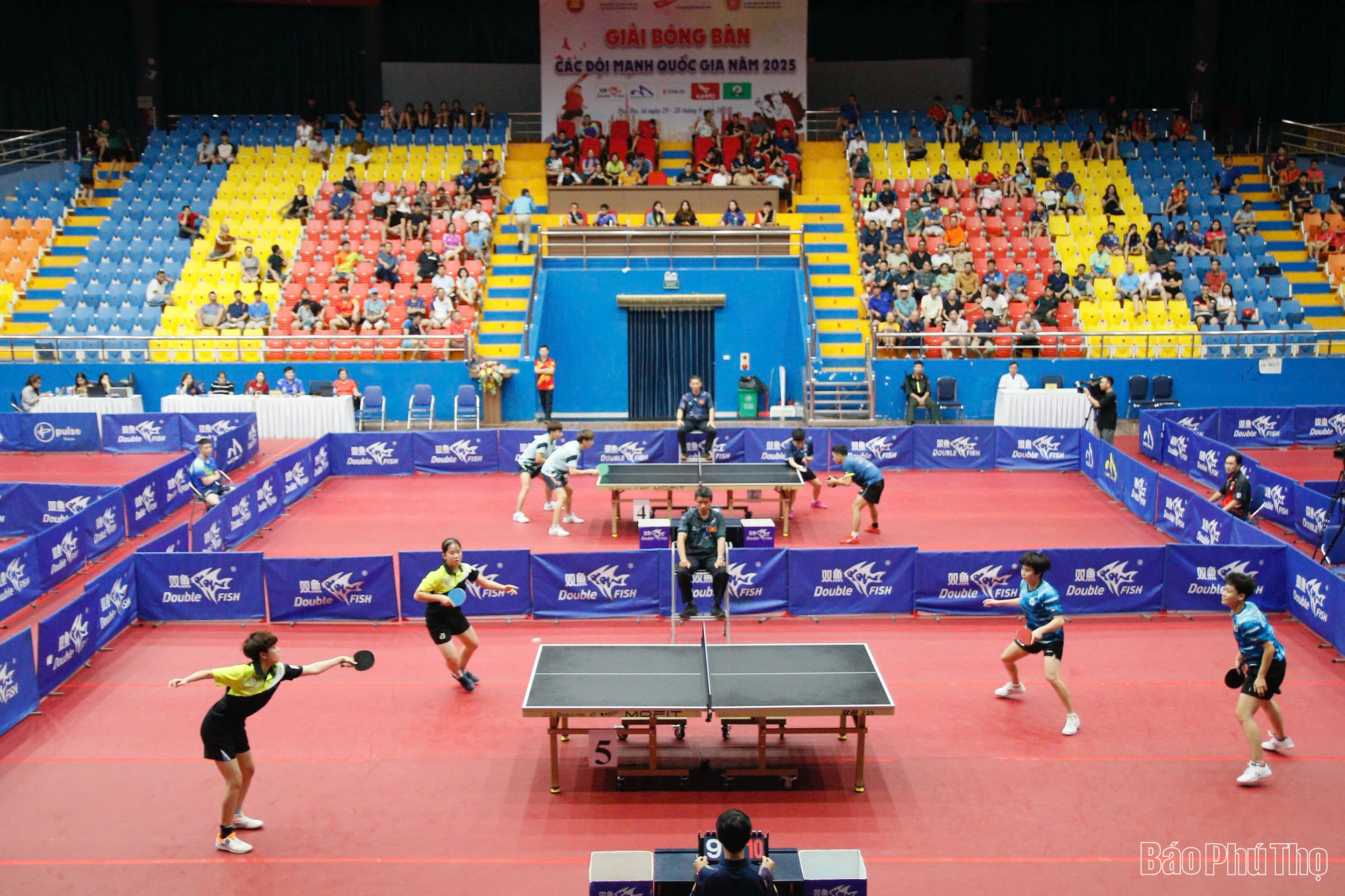 Ấn tượng chung kết các nội dung đôi - Giải bóng bàn các đội mạnh Quốc gia 2025