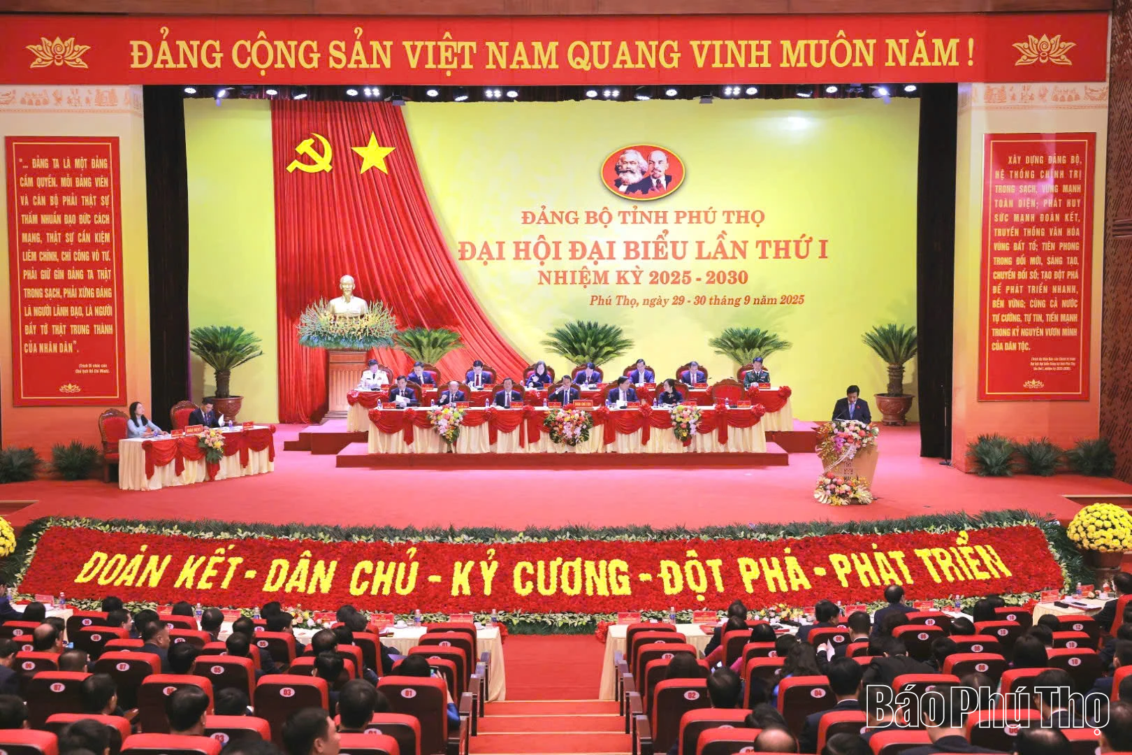 Cẩm nang Đại hội Đại biểu Đảng bộ tỉnh Phú Thọ lần thứ I nhiệm kỳ 2025-2030