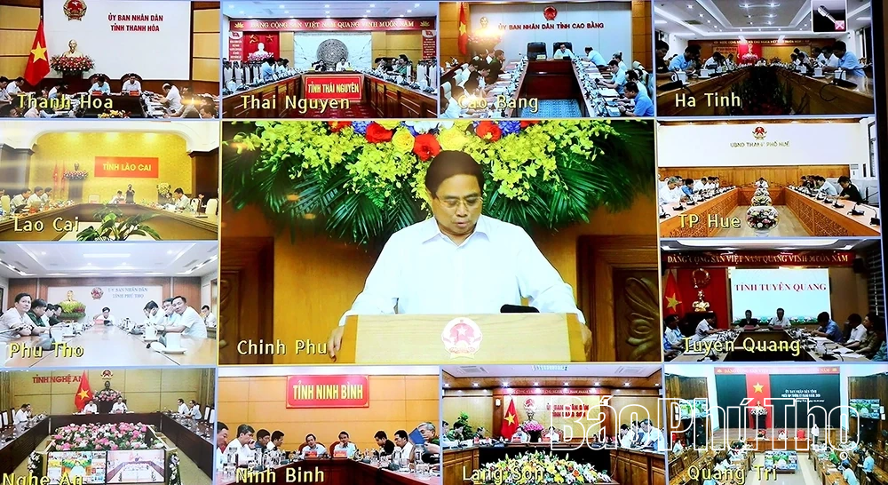 Chính phủ họp với các địa phương triển khai các biện pháp khắc phục hậu quả bão số 10