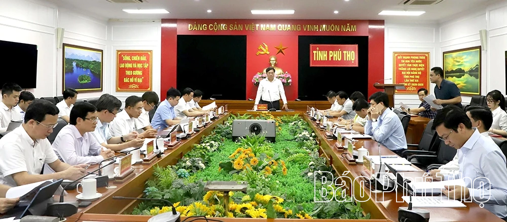 Hội nghị về sắp xếp đơn vị bên trong các cơ quan, tổ chức hành chính trên địa bàn tỉnh