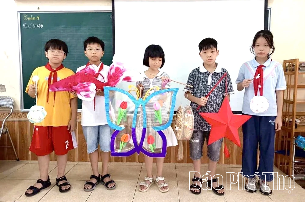 Nhiều hoạt động trải nghiệm trong dịp Tết trung thu