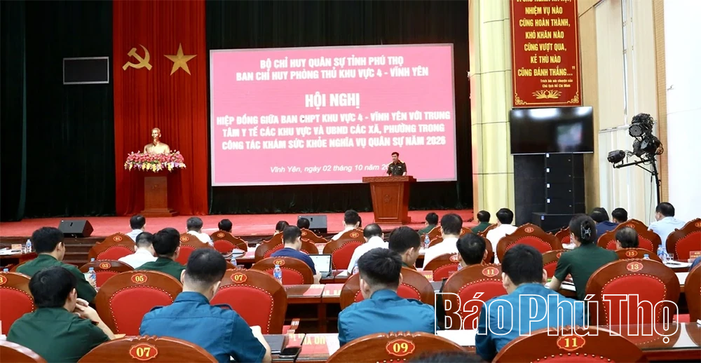 Chuẩn bị tốt các khâu trong công tác tuyển quân năm 2026