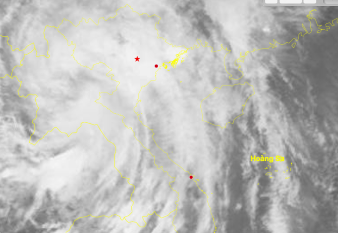 Bão Bualoi suy yếu thành áp thấp nhiệt đới