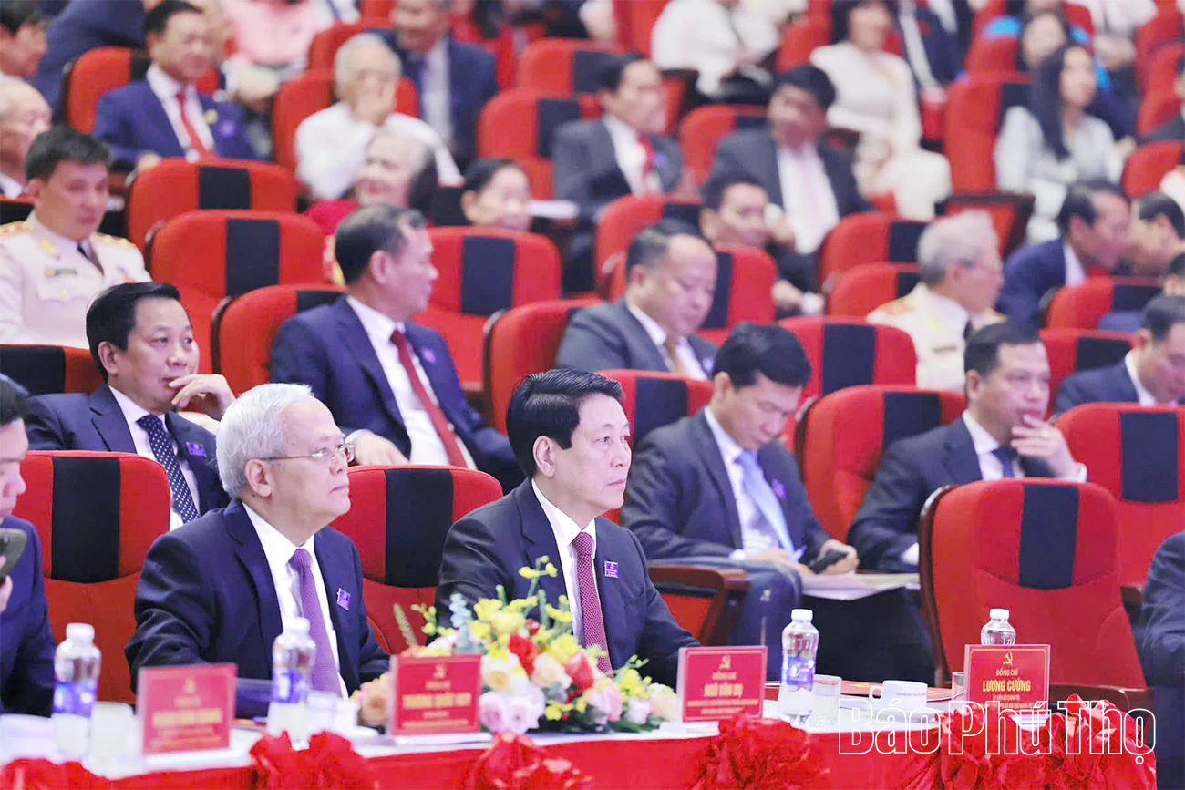 Khai mạc Đại hội đại biểu Đảng bộ tỉnh Phú Thọ lần thứ I, nhiệm kỳ 2025-2030