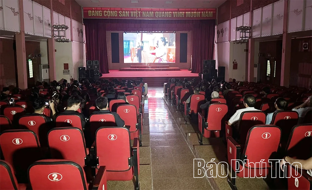 Khai mạc Tuần phim chào mừng Đại hội đại biểu Đảng bộ tỉnh lần thứ I, nhiệm kỳ 2025-2030