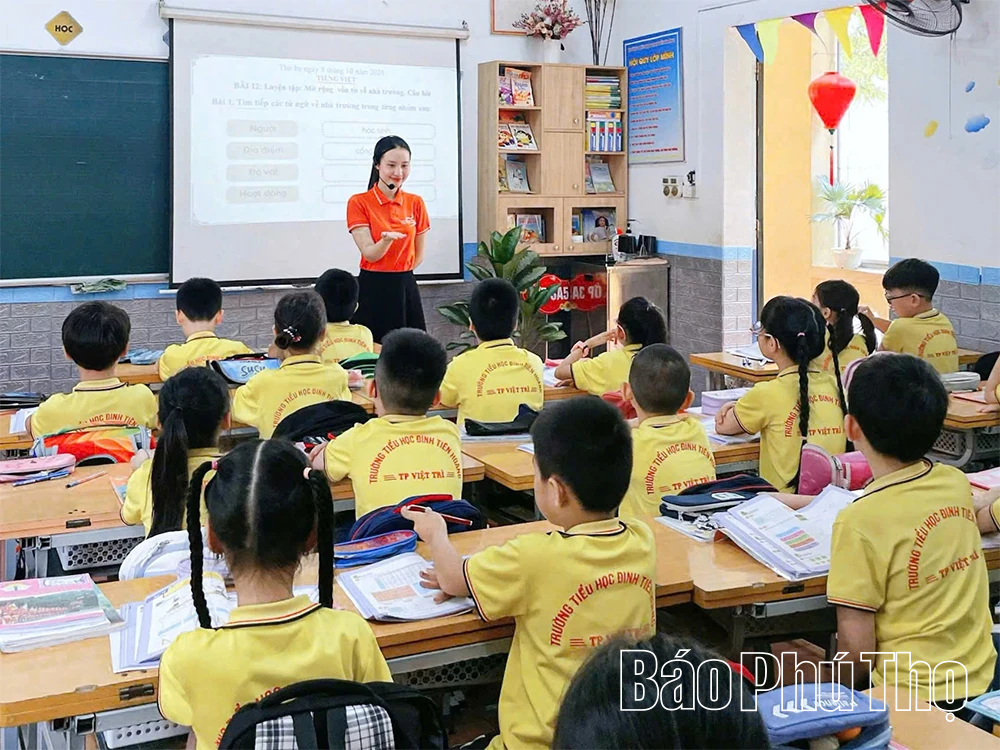 Trường Tiểu học Đinh Tiên Hoàng - Bệ phóng cho những ước mơ bay xa