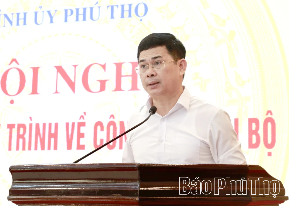 Hội nghị Ban Thường vụ Tỉnh ủy thực hiện quy trình về công tác cán bộ