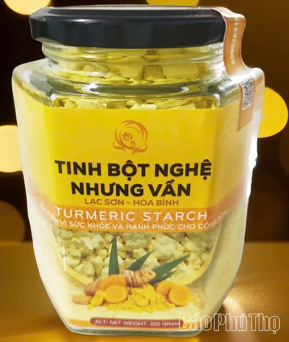 Tinh bột nghệ Nhưng Vần - Từ xứ Mường vươn ra thế giới