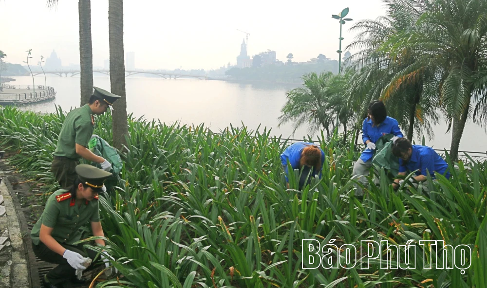 Phát động hưởng ứng Chiến dịch “Làm cho thế giới sạch hơn” năm 2025