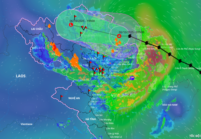 Bão Matmo suy yếu thành áp thấp nhiệt đới