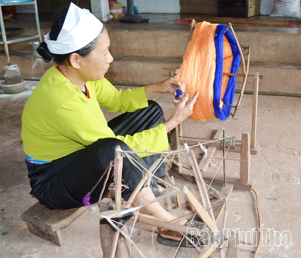 Nơi “giữ hồn” thổ cẩm truyền thống dân tộc Mường