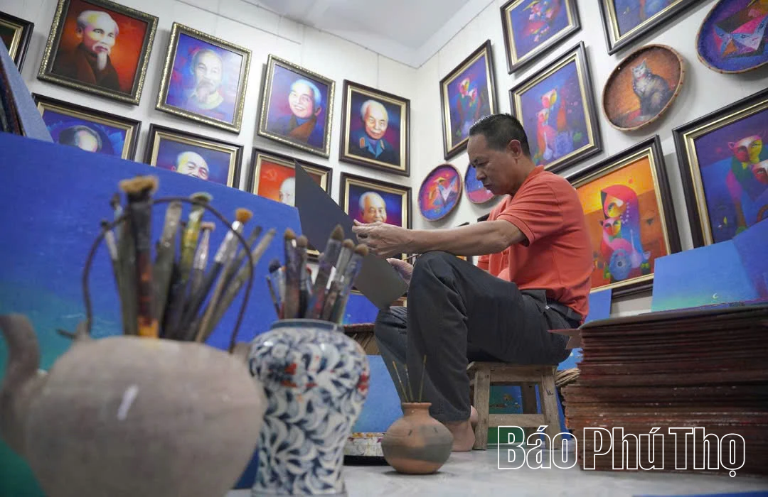 Họa sĩ Hoàng Trúc lần thứ ba xác lập Kỷ lục Việt Nam