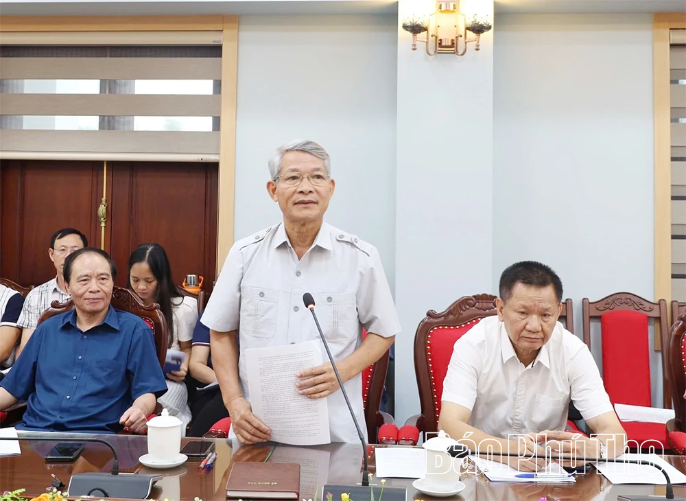 Đoàn đại biểu Quốc hội tỉnh lấy ý kiến đóng góp vào các dự thảo luật trình kỳ họp thứ 10, Quốc hội khóa XV