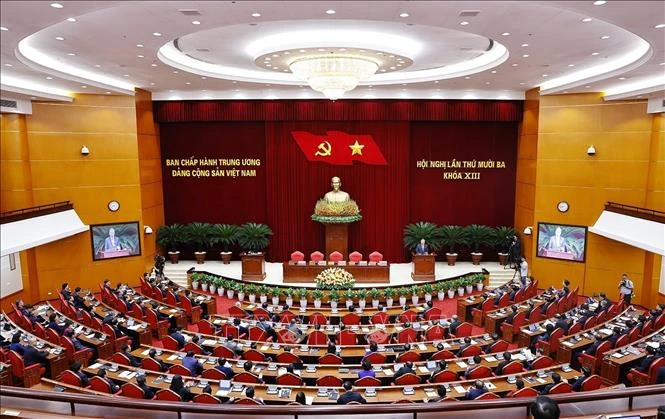 Bế mạc Hội nghị lần thứ 13 Ban Chấp hành Trung ương Đảng khóa XIII