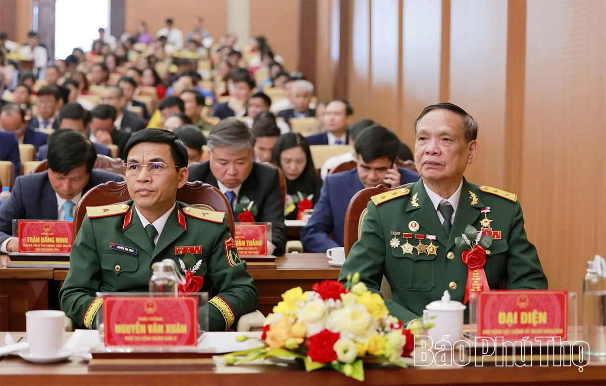 Phó Chủ tịch nước Võ Thị Ánh Xuân dự Đại hội Thi đua yêu nước tỉnh Phú Thọ lần thứ I