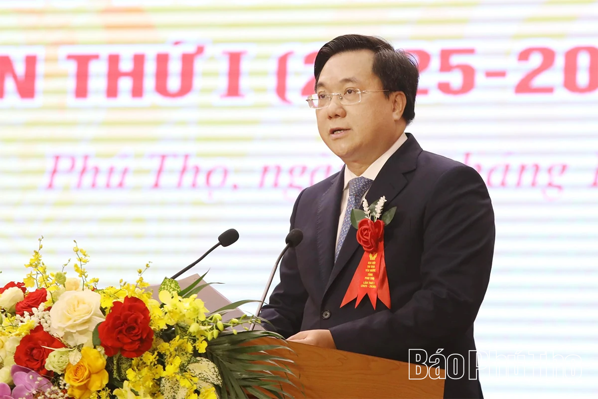 Đại hội Thi đua yêu nước tỉnh Phú Thọ lần thứ I thành công tốt đẹp