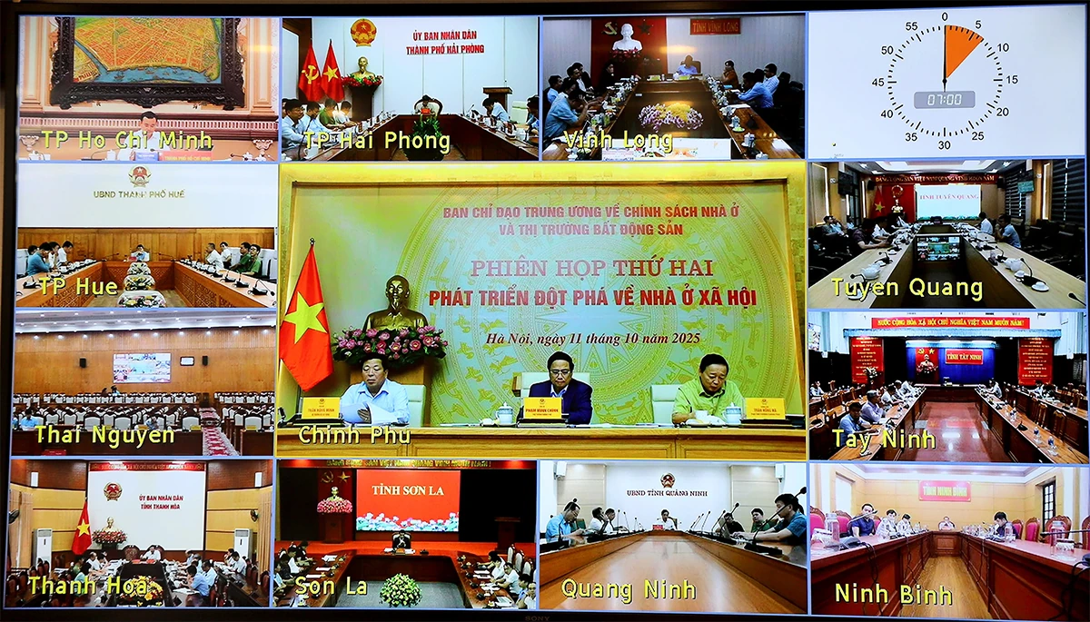 Thủ tướng chủ trì phiên họp về phát triển đột phá nhà ở xã hội