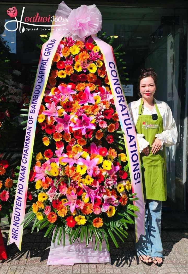 Hoatuoi 360vn - Nâng tầm đẳng cấp với hoa khai trương đẹp, chất lượng