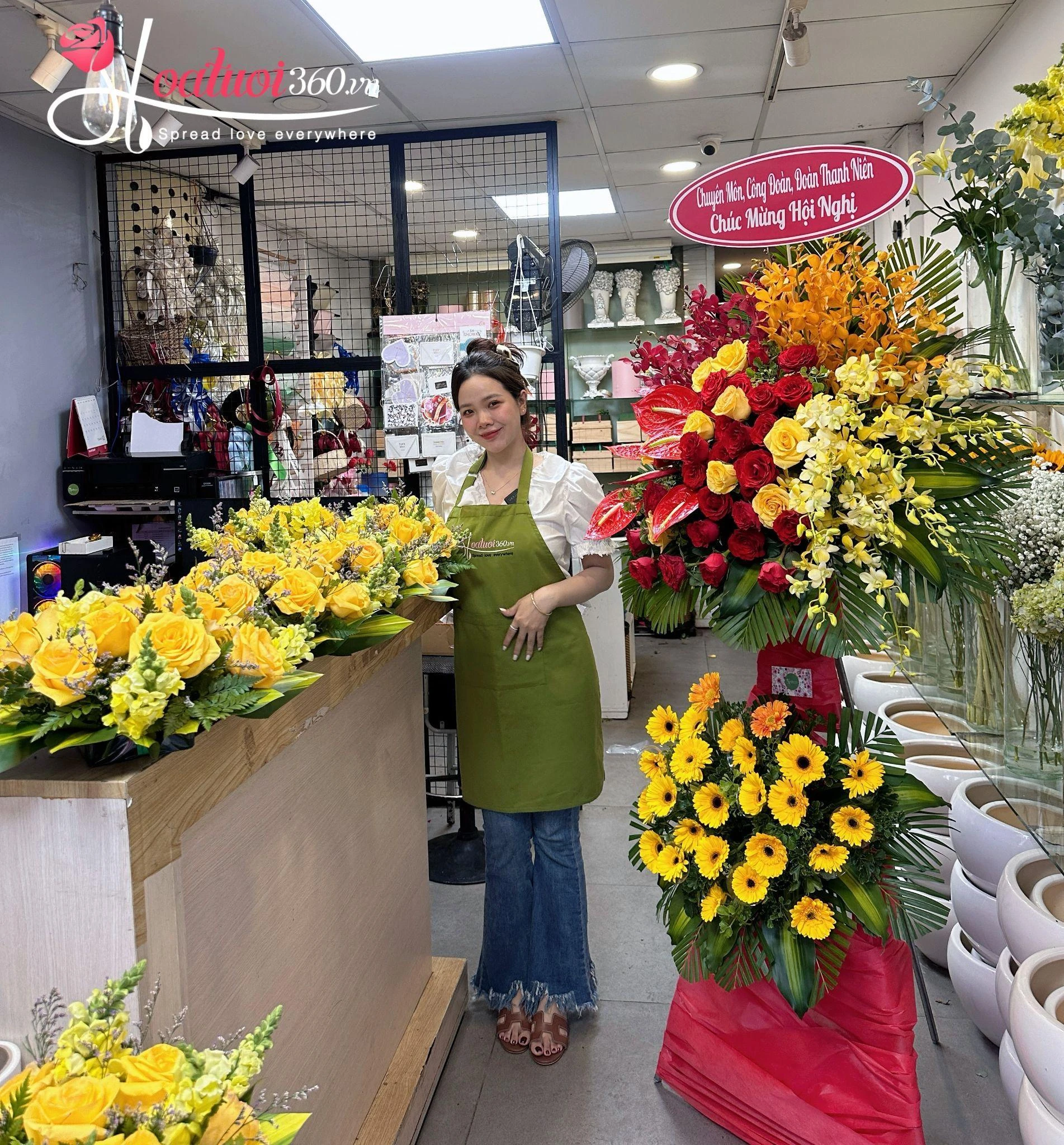 Hoatuoi 360vn - Nâng tầm đẳng cấp với hoa khai trương đẹp, chất lượng