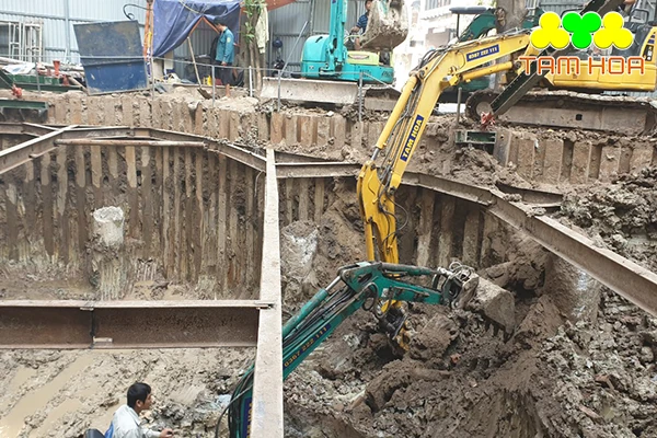 Dịch vụ thi công đào móng nhà giá rẻ HCM an toàn, chuyên nghiệp