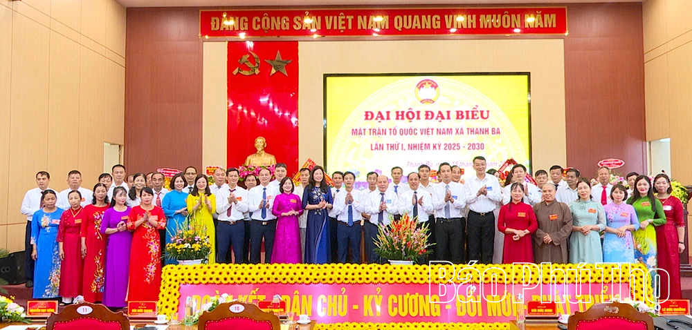 Đại hội đại biểu Mặt trận Tổ quốc xã Thanh Ba lần thứ I, nhiệm kỳ 2025 - 2030