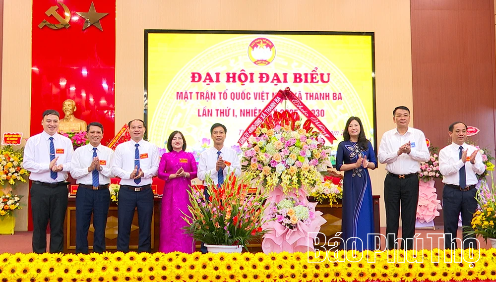 Đại hội đại biểu Mặt trận Tổ quốc xã Thanh Ba lần thứ I, nhiệm kỳ 2025 - 2030