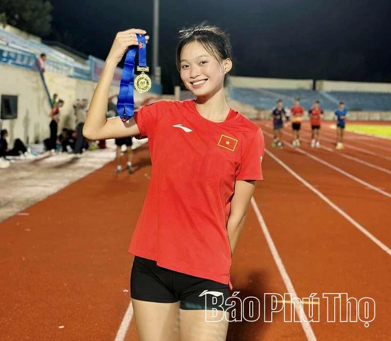 Phú Thọ giành 2 Huy chương Vàng ở Giải vô địch điền kinh trẻ quốc gia