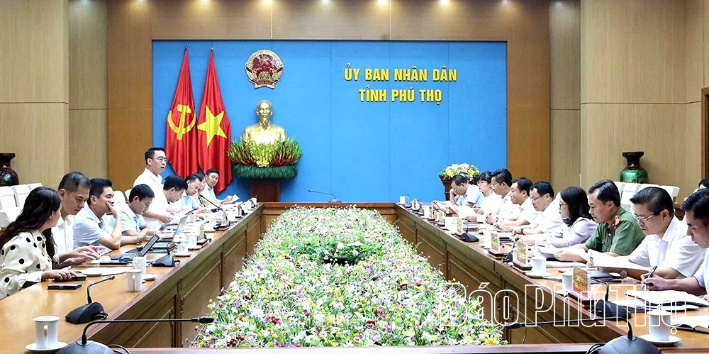 Tổ công tác Thanh tra chính phủ làm việc tại tỉnh