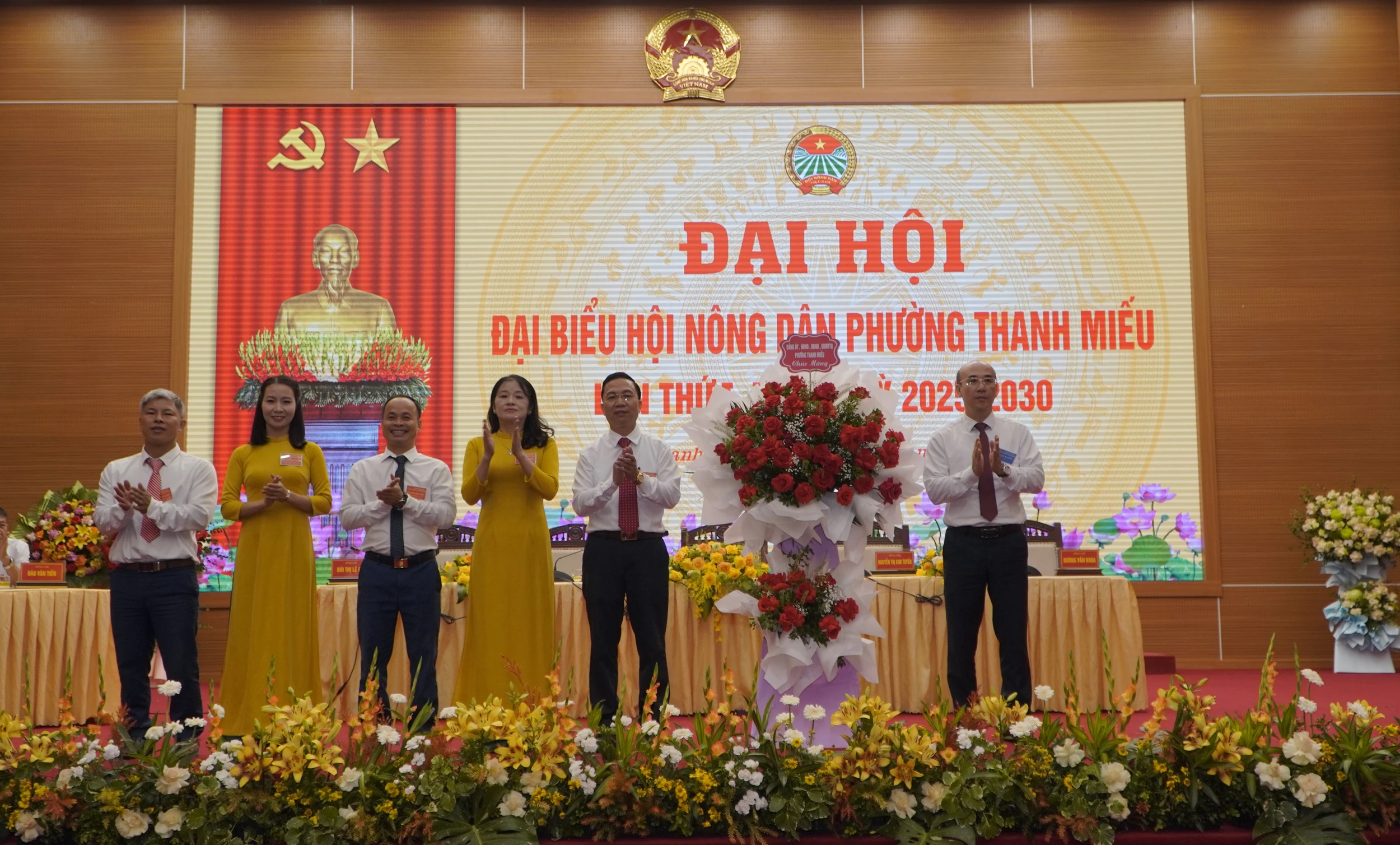 Đại Hội Nông Dân phường Thanh Miếu lần thứ I, nhiệm kỳ 2025 -2030