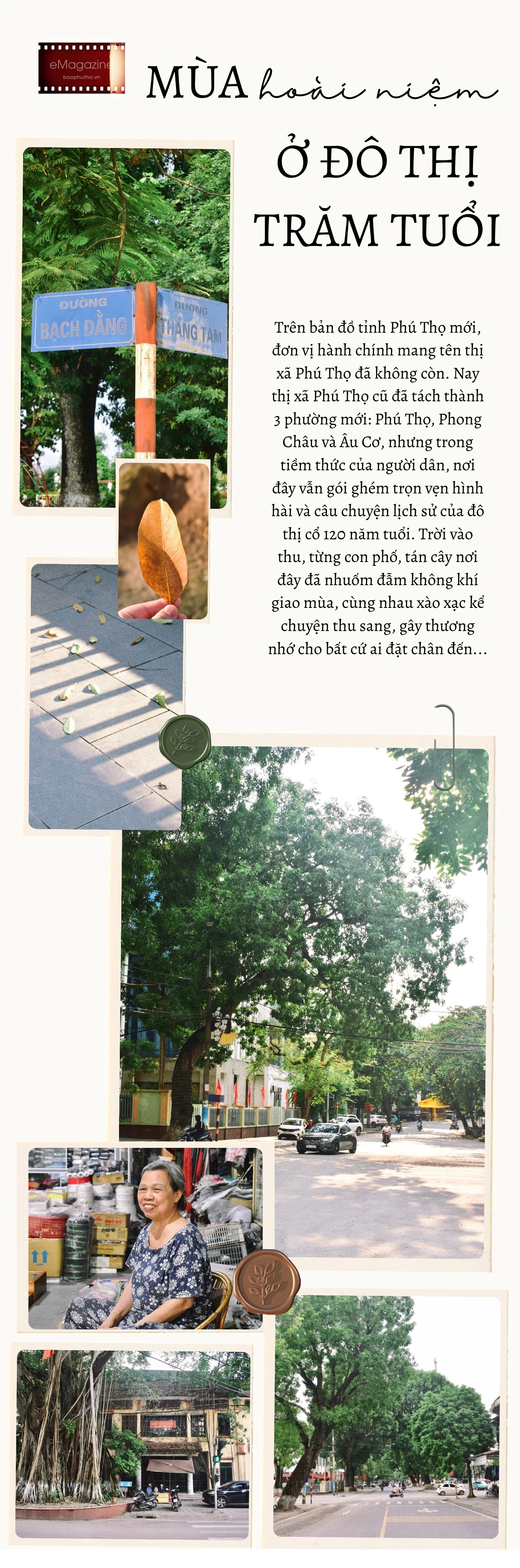 Mùa hoài niệm ở đô thị trăm tuổi